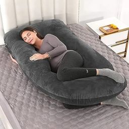 J SHAPE Microfibre Solid Baby Pillow Pack of 1-image-92