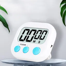 foscadit Digital White Clock image 2