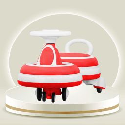 Kids Zoe Swing Car With Lights & Music Ride-on Toy For Indoor & Outdoor Fun-image-28