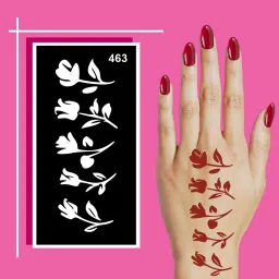 Trending Henna Stencil Patterns For Everyone Wanting Fast Yet Beautiful Designs-picture-6