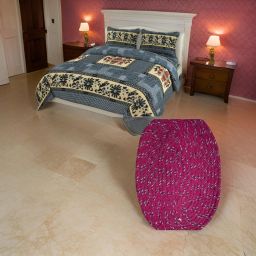 230 TC Woolen Double Floral Flat Bedsheet-image-55