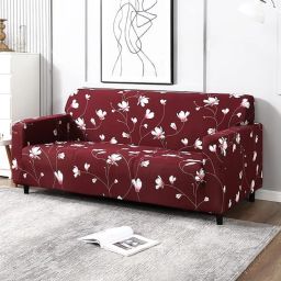 Polyester, Polycotton Floral 3 Seater Sofa Cover-image-73