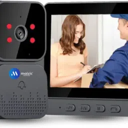 Maizic Smarthome HelloBell Video Doorbell with Indoor Display | 3MP HD Camera, Video Doorbell Security Camera-11