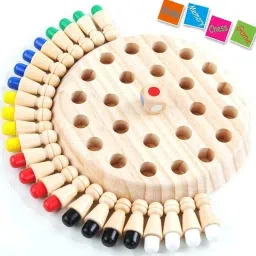Memory Match Stick Chess Game,Colorful, Funny Board Game, Early Educational 4 cm Chess Board-40