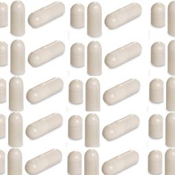 biomed Pharma raw materials Empty Gelatin Capsules size 00 White / White image 4