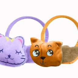Soft Fabric Winter Outdoor EarMuff|Warmer For Kids For Protection From Cold Ear Muff-image-56