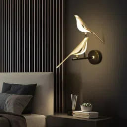 Pendant Wall Lamp With Bulb-12