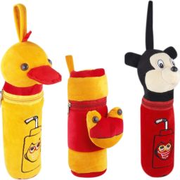Frog/Duck/Mickey Kides Feeding Bottle Cover Pack of 3-image-67