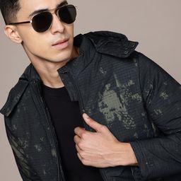 The Roadster Lifestyle Co. Camouflage Print Hooded Padded Jacket-picture-10