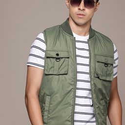 The Roadster Lifestyle Co. Zip-Front Puffer Jacket-43