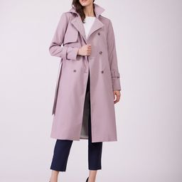 FableStreet Women Double Breasted Trench Coat-55