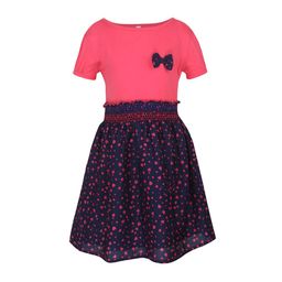 StyleStone Girls Magenta Printed Fit and Flare Dress-image-31