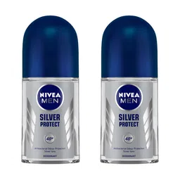 Nivea Men Set of 2 Deodorant Roll On - Silver Protect image 1