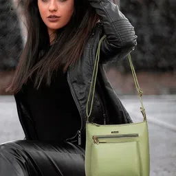 Exotic Structured Sling Bag image 3