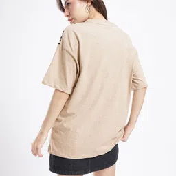 Stylecast X Hersheinbox Modern Touch Graphic Printed Oversized T-shirt image 3