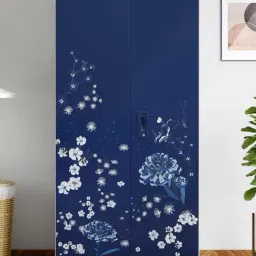 Godrej Interio¿Interio Slimline Digital Printed with Locker and Drawer Metal Almirah-image-91