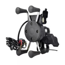 AMR Bike Mobile Holder with Charger Plastic for Yahma Mt 15, AMR-26-picture-37