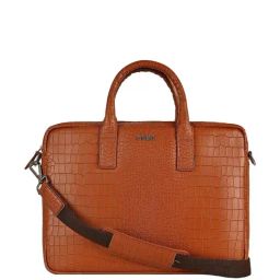 Eske Tan Synthetic Large Laptop Messenger Bag-picture-21