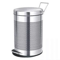 Wellsure Healthcare Metal Pedal Dustbin with Lid & Pedal WSH-1516-35