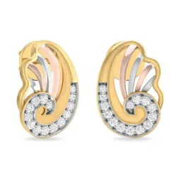 PC Jeweller Crohoore 18k Gold Earrings for Women-picture-45