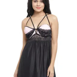N-Gal Black Lace Babydoll-image-8
