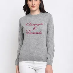 Club York Grey Embroidered Sweater-image-84
