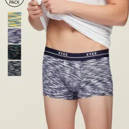 XYXX Multicolor Heathered Trunks - Pack of 5-picture-20