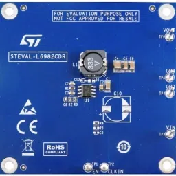 STMicroelectronics Evaluation Board Step-Down Switching Regulator for L6982NDR, STEVAL-L6982CDR-42