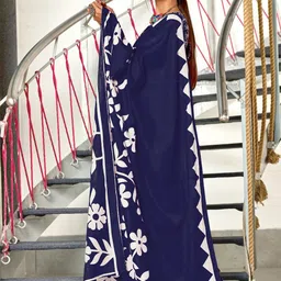 KALINI Designer Block Print Saree image 4