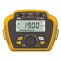 Meco Digital Insulation Tester with P.I., D.A.R. Low Ohms & AC Voltage Functions 1 kV 20 GΩ, DIT 936PI-13