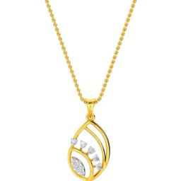 Kisna Diamond & Gold Jewellery 14k Kaliesha Pendant-picture-17