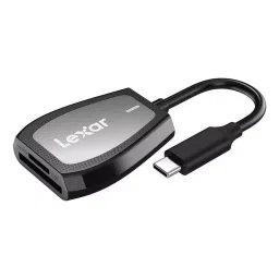 Lexar Professional 2-in-1 Card Reader USB 3.2 Gen 1 Support SD and microSD UHS-II Memory Cards, RW470-22
