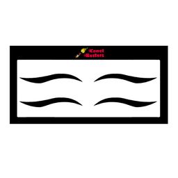 Comet Busters Matte Eyeliner Stickers-17
