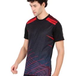 Vector X Black Regular Fit Printed T-Shirt-picture-37