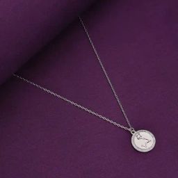 Kai Jewel Sterling Silver Minimalistic Pisces Single Zodiac Chain Necklace-image-84