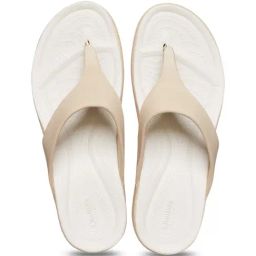Crocs Women's Boca Beige Flip Flops-picture-29