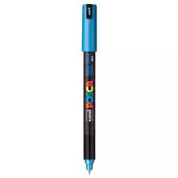 Uni Posca PC-1MR 0.7 mm Extra Fine Tip Blue Ink Paint Marker (Pack of 6 Pcs)-39