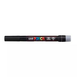 Uni Posca PCF-350 24 mm Ultra-Fine Tip Black Ink Water Based Posca Marking Brush (Pack of 5 Pcs)-13