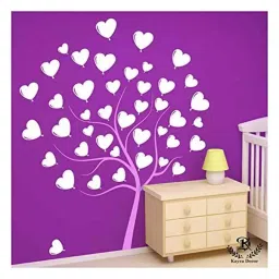 Kayra Decor Tree of Hearts 48x36 Inch Wall Design Stencil Painting KHSNT405-image-14