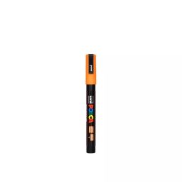 Uni Posca PC-3M 0.9-1.3 mm Fine Tip Orange Ink Water Based Paint Marker (Pack of 6 Pcs)-9