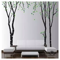 Kayra Decor Tree 76x105 Inch Wall Design Stencil Painting KHSNT381-image-41