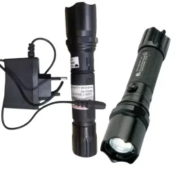 Safety India Explosion Proof Torch PESO & CIMFR Approved FLP LED Torch for Petrol Pumps 230 V AC, IP66-2