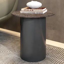 Durian Monarch Ash Marble Side Table-image-44