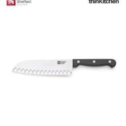 Richardson Sheffield Artisan Silver Stainless Steel 17.5cm Santoku Knife-image-9