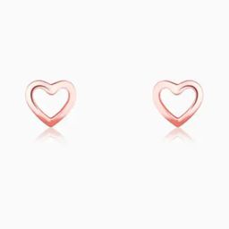 GIVA 925 Sterling Silver Rose Gold Earrings for Women-picture-12