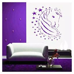 Kayra Decor Unicorn 16x24 Inch Wall Design Stencil Painting KHSNT022-image-90