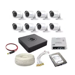 Prama 8 BULLET 8 CH DVR 1TB HD Security Video Recorder-25