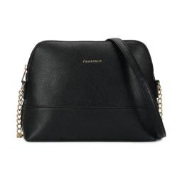 Fastrack Velvet Touch Black Medium Cross Body Bag-30