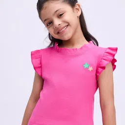 Bombay High Flutter Sleeve Cotton Top-image-20
