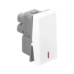 Legrand Switch with Indicator Allzy 16 Amp 1 Way 1 Module Glossy White, 6811 05 (Pack of 20 Pcs)-18